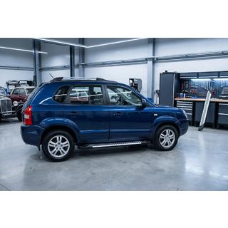 Progi Boczne Line (2 szt., Aluminium) Hyundai Tucson JM 2004- zdjęcia 1