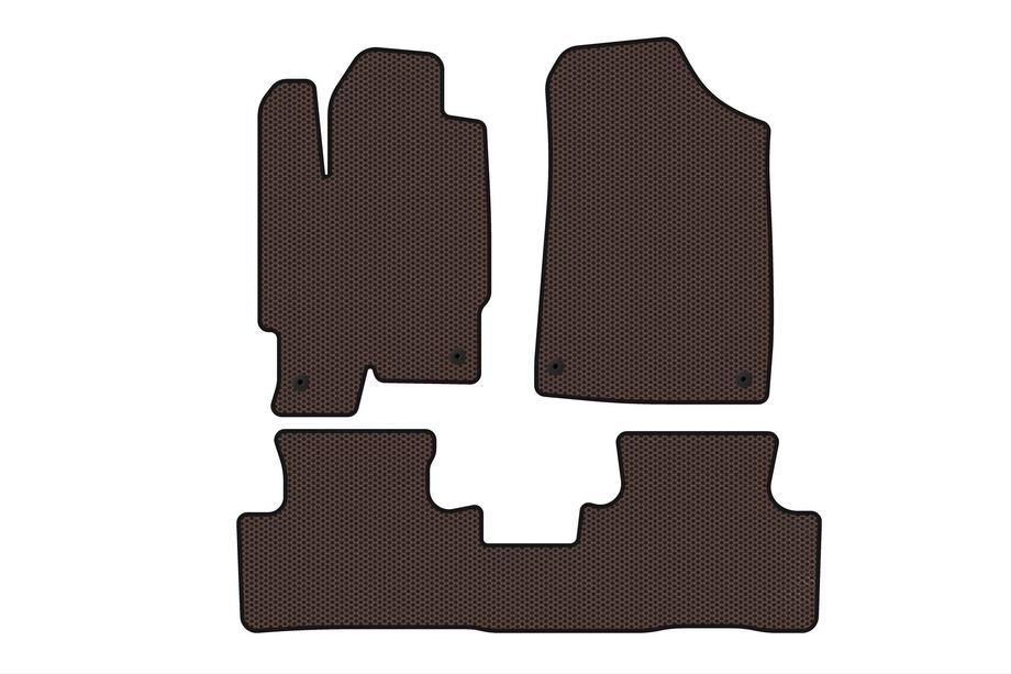 Acura RDX 2006-2012 Gumowe Dywaniki Carsuit (Brązowe) Image