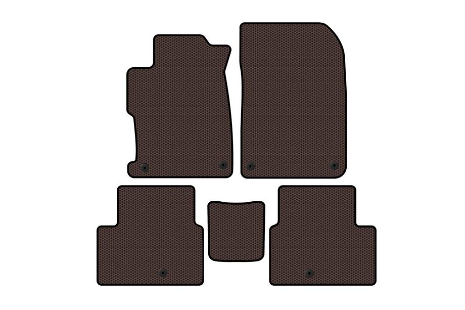 Acura ILX 2012-2022 Dywaniki gumowe Carsuit (2012-2015, brązowe) Image