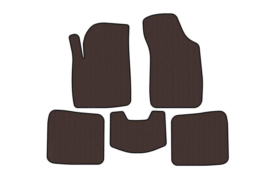 Chery E5 2011-2016 Gumowe Dywaniki Carsuit (Brązowe) Image