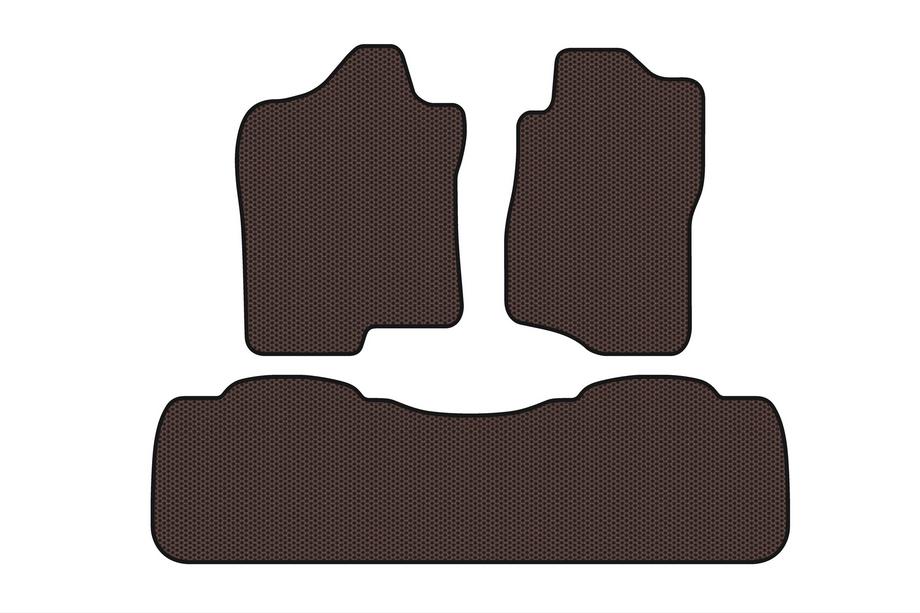 Chevrolet Suburban 2007-2014 Gumowe Dywaniki Carsuit (Brązowe) Zdjęcia 1