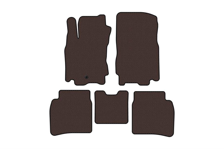 Nissan Note 2004-2012 Gumowe Dywaniki Carsuit (Brązowe) Zdjęcia 1