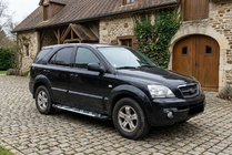 Kia Sorento I BL 2002-2009 Progi Boczné Sunrise (2 szt., Aluminium) zdjęcia 1