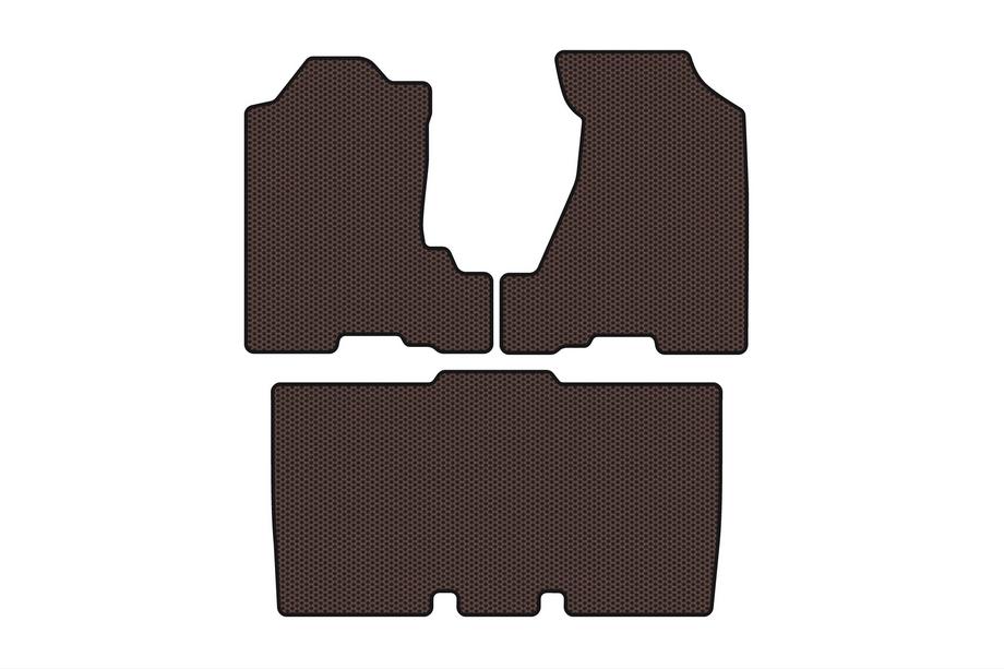 Honda Element 2003-2011 Gumowe Dywaniki Carsuit (Brązowe) Image