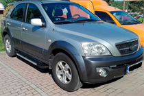 Kia Sorento I BL 2002-2009 Progi Boczné RedLine V1 (2 szt., Aluminium) zdjęcia 1