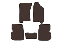 Subaru Forester 1997-2002 Gumowe dywaniki Carsuit (kierownica po prawej, brązowe) zdjęcia 1