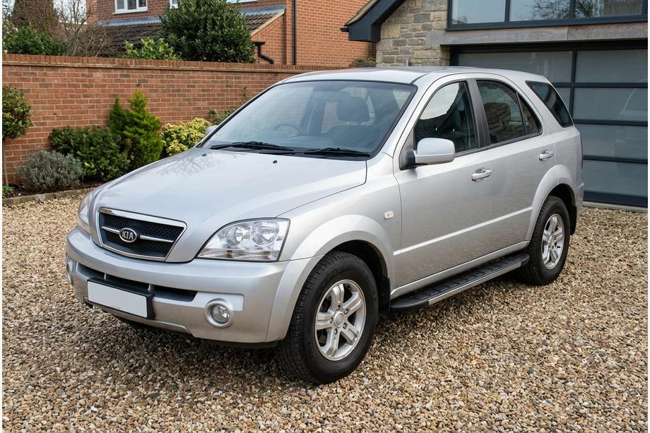 Kia Sorento I BL 2002-2009 Progi Boczné Duru (2 szt., Aluminium) Image