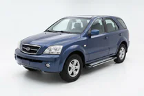 Kia Sorento I BL 2002-2009 Progi Boczné Rainbow (2 szt., Aluminium) zdjęcia 1