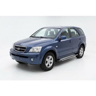 Progi Boczné Rainbow (2 szt., Aluminium) Kia Sorento I BL 2002-2009 zdjęcia 1