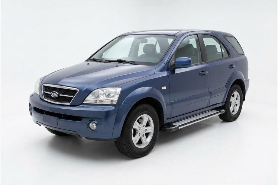 Kia Sorento I BL 2002-2009 Progi Boczné Rainbow (2 szt., Aluminium) Image