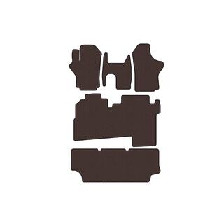 Dywaniki gumowe Carsuit (2004-2007, 3 rzędy, 8-osobowy, brązowy) Hyundai H200, H1, Starex 1998-2007 zdjęcia 1