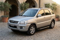 Kia Sportage 2004-2010 Progi Boczné RedLine V1 (2 szt., Aluminium) zdjęcia 1