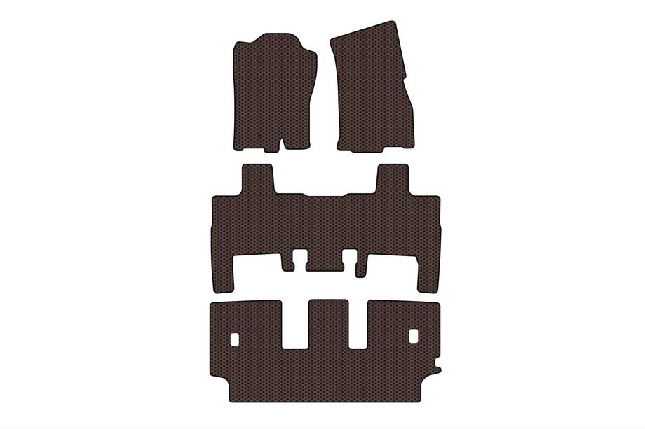 Ford Expedition 2007-2017 Gumowe dywaniki Carsuit (2007-2014, brązowe) Image