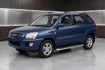 Kia Sportage 2004-2010 Progi Boczne Maydos V1 (2 szt., Aluminium i Stal Nierdzewna) zdjęcia 1
