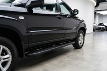 Kia Sportage 2004-2010 Progi Boczné Bosphorus Black (2 szt., Aluminium) zdjęcia 1