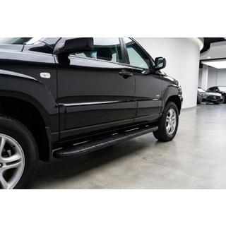 Progi Boczné Bosphorus Black (2 szt., Aluminium) Kia Sportage 2004-2010 zdjęcia 1