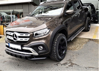 Mercedes X class 2017-2020 Przedni pałąk Gronder (czarny, 70mm) zdjęcia 1