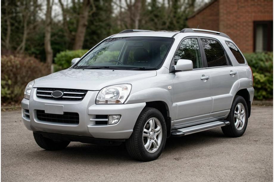 Kia Sportage 2004-2010 Progi Boczné Rainbow (2 szt., Aluminium) Image