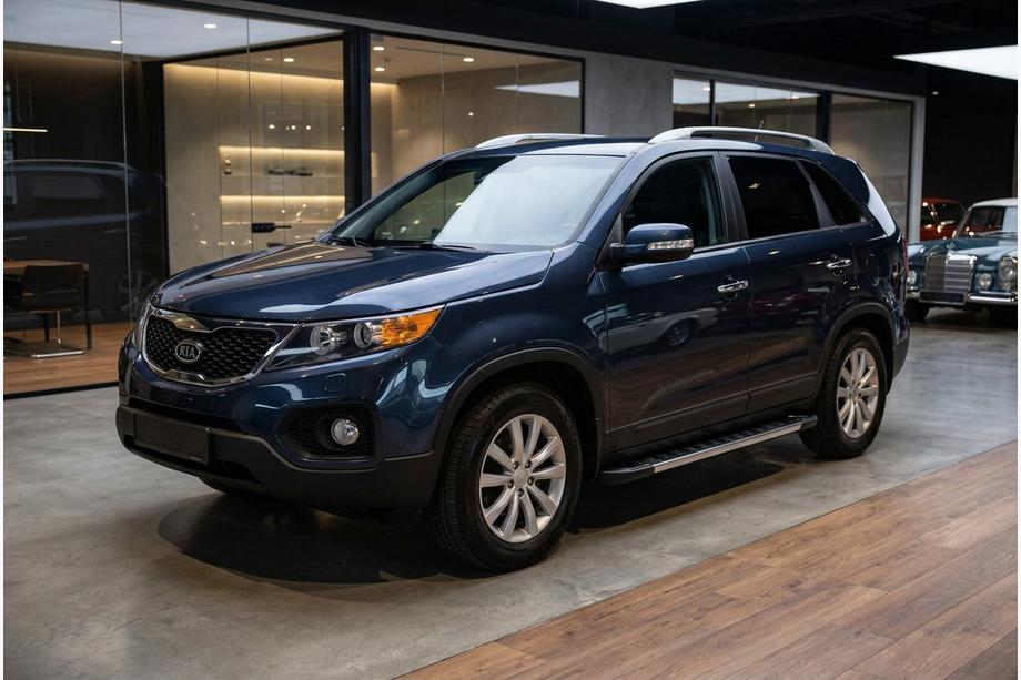 Kia Sorento II XM 2009-2014 Progi Boczné RedLine V1 (2 szt., Aluminium) Image