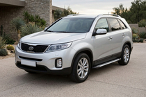 Kia Sorento II XM 2009-2014 Progi Boczne Line (2 szt., Aluminium) 2013-2016 zdjęcia 1