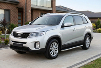 Kia Sorento II XM 2009-2014 Progi Boczne Maydos V1 (2 szt., Aluminium i Stal Nierdzewna) 2013-2016 zdjęcia 1