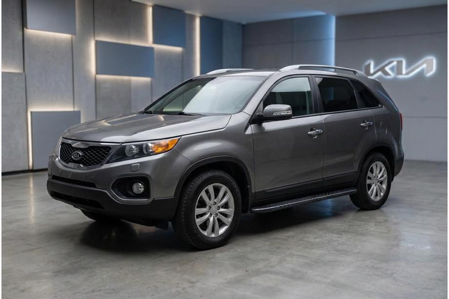 Kia Sorento II XM 2009-2014 Progi Boczné Bosphorus Black (2 szt., Aluminium) Image