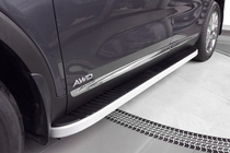 Kia Sorento II XM 2009-2014 Progi Boczne Tayga Grey (2 szt., Aluminium) zdjęcia 1