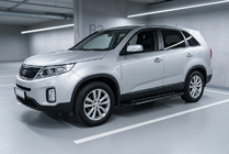Kia Sorento II XM 2009-2014 Progi Boczne RedLine Black (2 szt., Aluminium) 2013-2016 zdjęcia 1