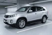 Kia Sorento II XM 2009-2014 Progi Boczne RedLine Black (2 szt., Aluminium) zdjęcia 1