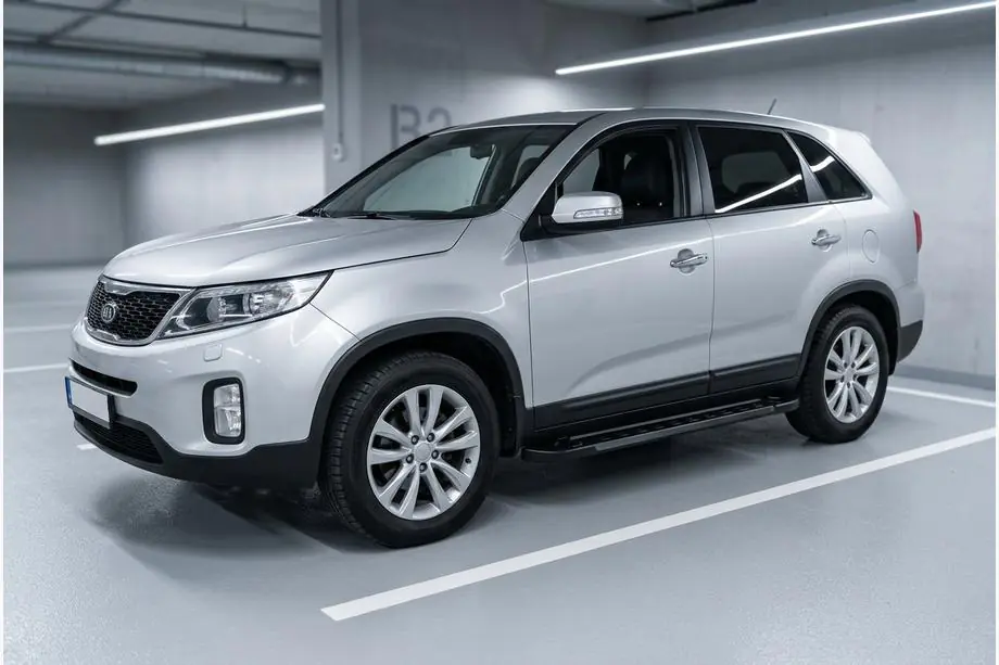 Kia Sorento II XM 2009-2014 Progi Boczne RedLine Black (2 szt., Aluminium) Image