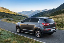 Kia Sportage 2010-2015 Progi Boczné Duru (2 szt., Aluminium) zdjęcia 1