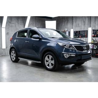 Progi Boczné Maydos V1 (2 szt., Aluminium) Kia Sportage 2010-2015 zdjęcia 1