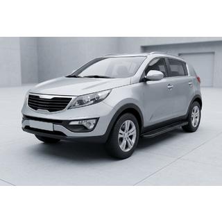 Progi Boczné Bosphorus Black (2 szt., Aluminium) Kia Sportage 2010-2015 zdjęcia 1