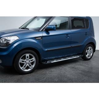 Progi Boczné Sunrise (2 szt., Aluminium) Kia Soul I 2008-2013 zdjęcia 1