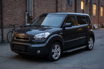 Kia Soul I 2008-2013 Progi Boczné Duru (2 szt., Aluminium) zdjęcia 1
