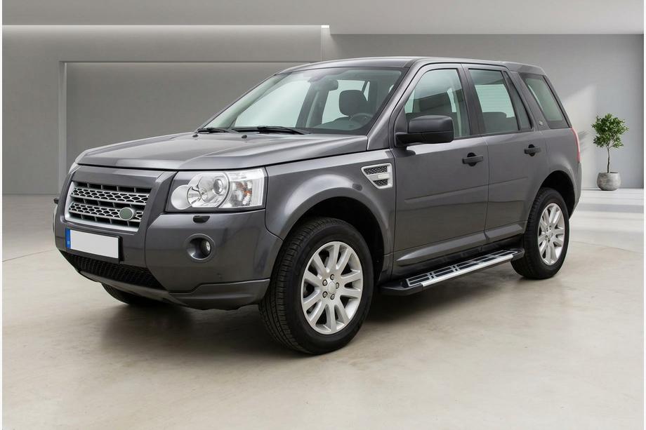 Land Rover Freelander II 2006–2014 Progi Boczné Sunrise (2 szt., Aluminium) Image