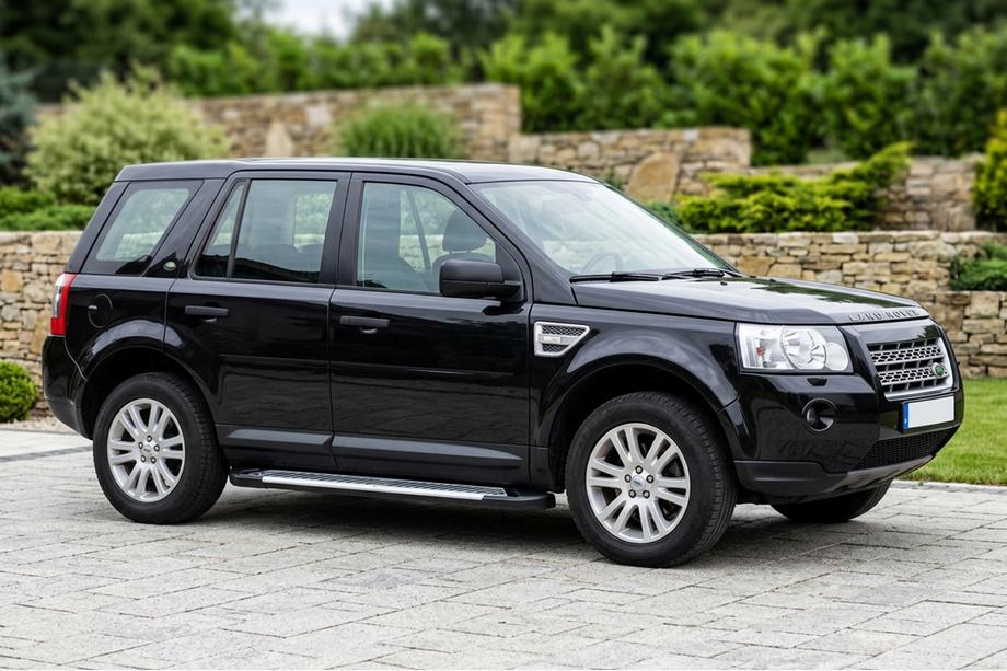 Land Rover Freelander II 2006–2014 Progi Boczne Line (2 szt., Aluminium) Image