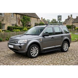 Progi Boczne RedLine Black (2 szt., Aluminium) Land Rover Freelander II 2006–2014 zdjęcia 1