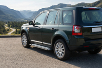 Land Rover Freelander II 2006–2014 Progi Boczné Rainbow (2 szt., Aluminium) zdjęcia 1