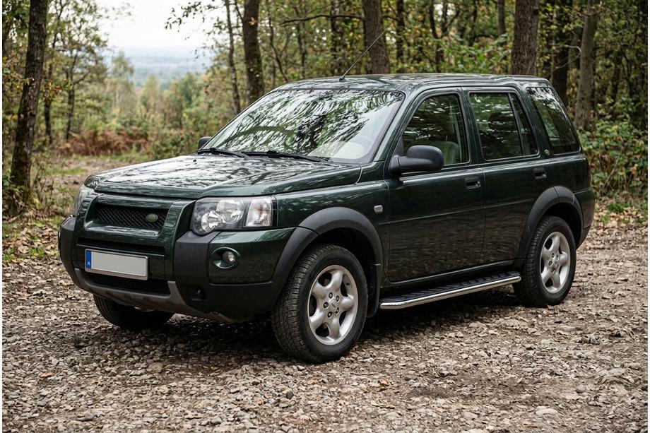 Land Rover Freelander I 1997-2006 Progi Boczné Maydos V1 (2 szt., stal nierdzewna) Image