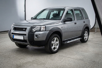 Land Rover Freelander I 1997-2006 Progi Boczné Sunrise (2 szt., Aluminium) zdjęcia 1