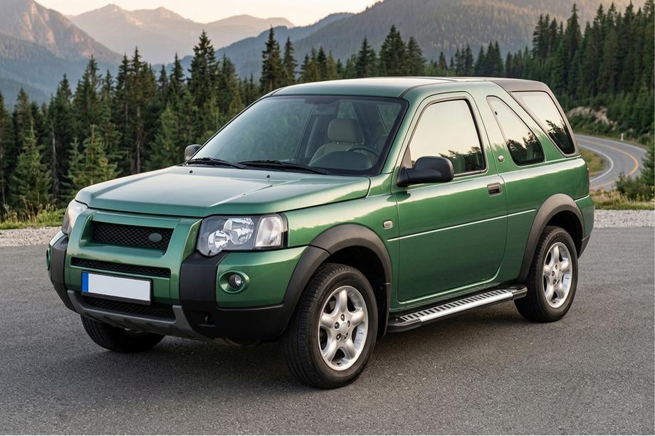 Land Rover Freelander I 1997-2006 Progi Boczne Line (2 szt., Aluminium) Image