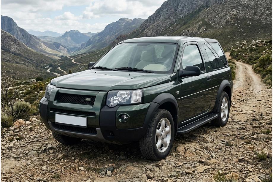 Land Rover Freelander I 1997-2006 Progi Boczné Bosphorus Black (2 szt., Aluminium) Image