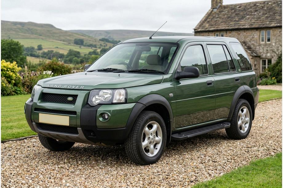Land Rover Freelander I 1997-2006 Progi Boczne RedLine Black (2 szt., Aluminium) Image