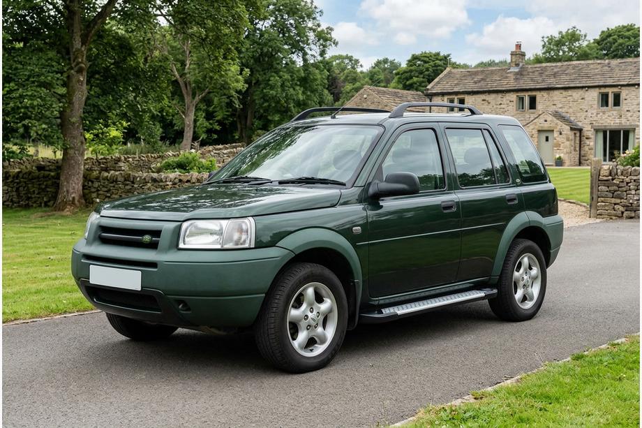 Land Rover Freelander I 1997-2006 Progi Boczne Allmond Grey (2 szt., Aluminium) Image
