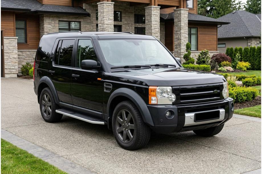 Land Rover Discovery III 2004–2009 Progi Boczné Duru (2 szt., Aluminium) Image
