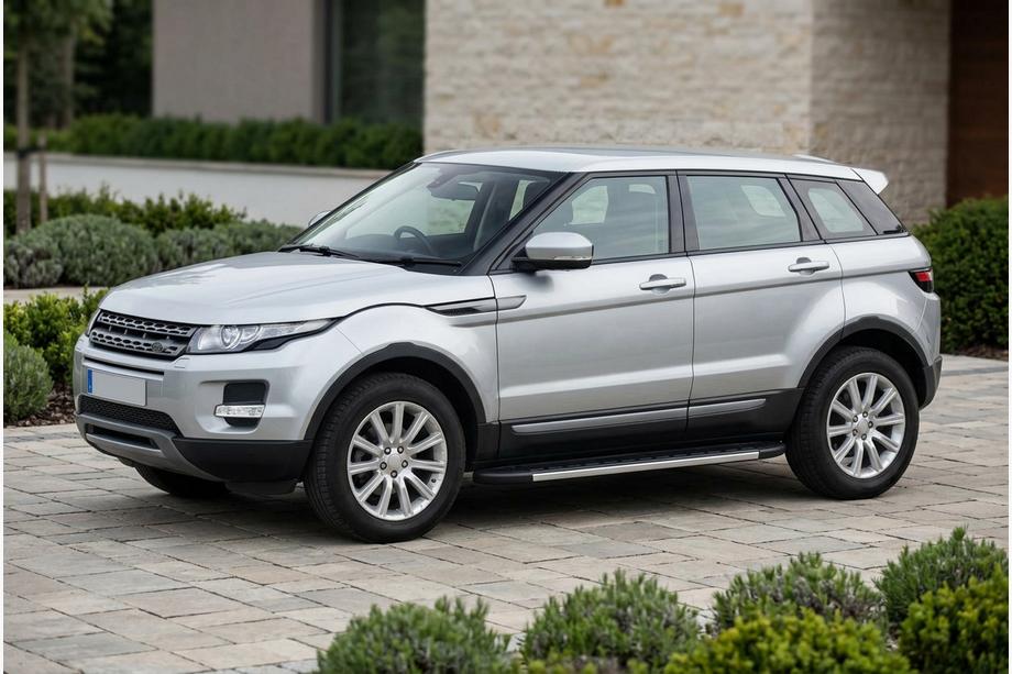 Range Rover Evoque 2012-2018 Progi Boczné Duru (2 szt., Aluminium) Image