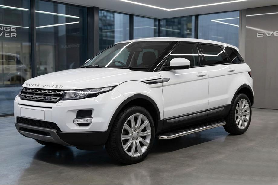 Range Rover Evoque 2012-2018 Progi Boczne Maydos V1 (2 szt., Aluminium i Stal Nierdzewna) Image