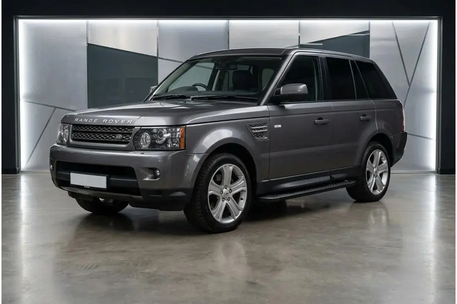Range Rover Sport 2005-2013 Progi Boczné Allmond Black (2 szt., Aluminium) Image