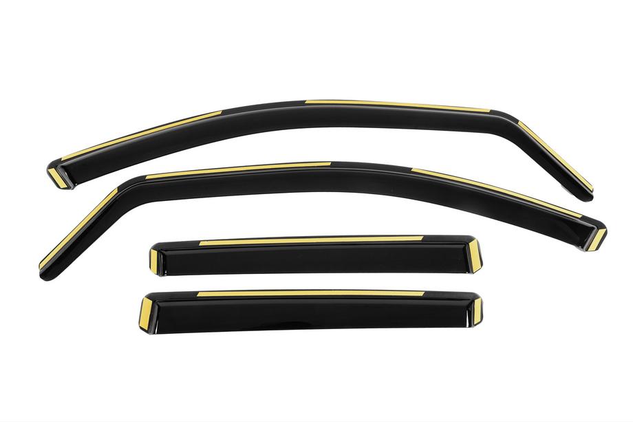 Mercedes ML W164 2005-2011 Deflektory szyb wsuwane Niken Luxury (4 szt) Zdjęcia 1